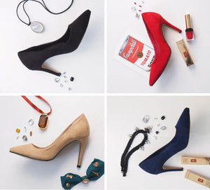 Small Size Pointed Petite High Heel Pumps JESS Size 32