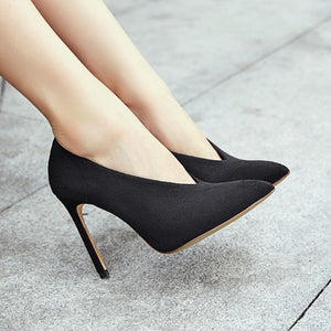 Small Size Pointy High Heel Pumps AP211