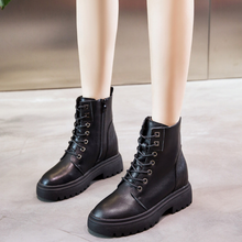 Thicksole Inner Heel Ankle Boots GS263