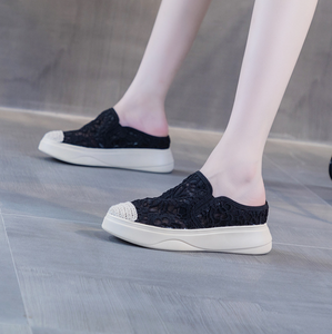 Thicksole Slip On Espadrilles GS266
