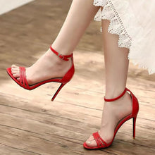 Women's Patent Ankle Strap Sandal ALICE