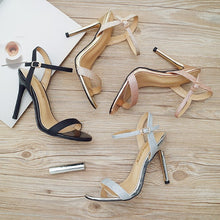 Women's Petite Strap Heeled Sandals AS104
