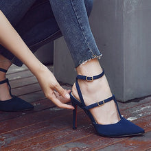 Women's Small Feet Strappy Heels DS71