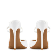 Women's Small Feet Pointy Slip On Patent Heels ES54