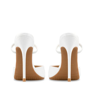 Women's Small Feet Pointy Slip On Patent Heels ES54