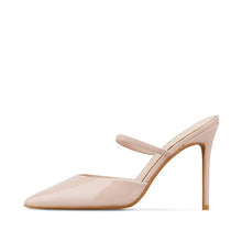 Women's Small Feet Pointy Slip On Patent Heels ES54
