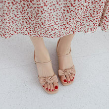 Women's Small Size Block Mid Heel Sandals GS388