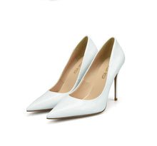 Women's Pointed Toe Large Size Patent Pump Shoes(6/8/10cm) BS18