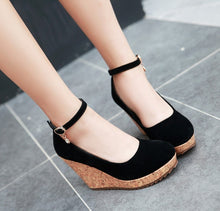 Women's Wedge Pump Shoes For Small Feet SS59