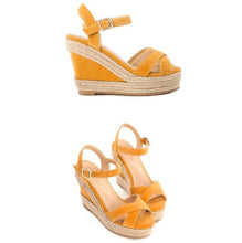 Womens Small Size Wedge High Heels Sandals SS119